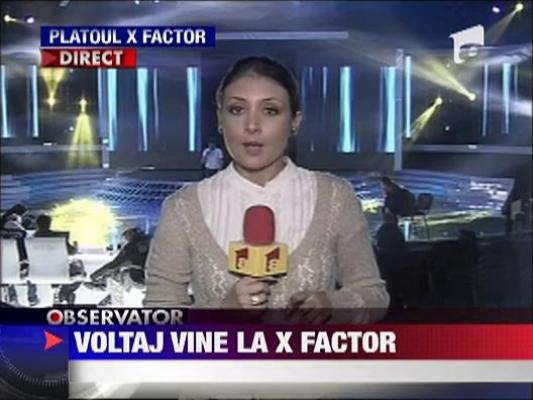 Voltaj vine la X Factor