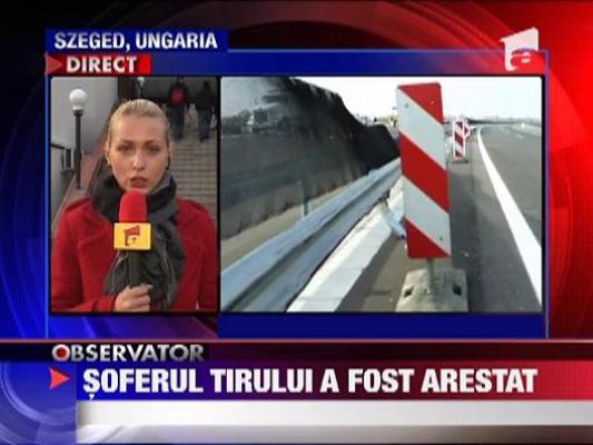 Soferul ucigas a fost arestat