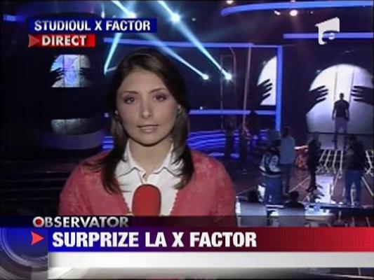 Surprize la X Factor
