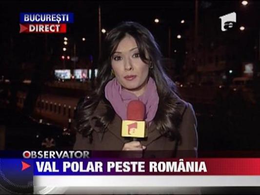 Val de aer polar e deasupra Romaniei