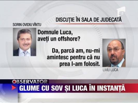 Vantu si Luca au glumit in instanta