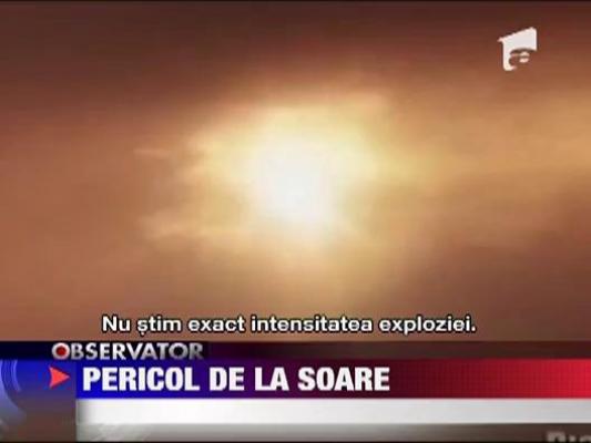 Soarele ameninta Pamantul