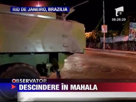 Descindere armata in mahala