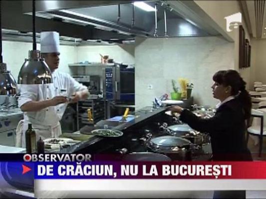 Strainii nu au Bucurestiul pe lista destinatiilor de sarbatori