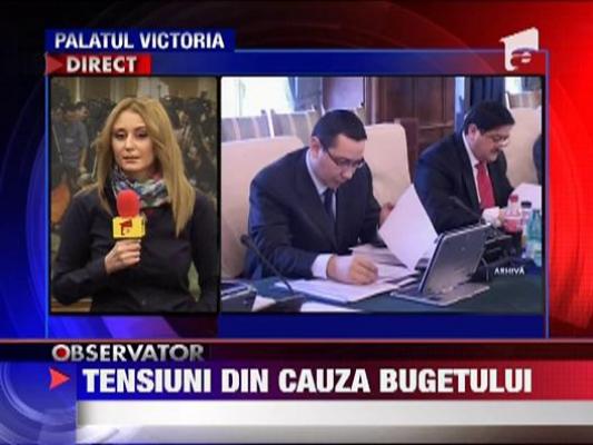 Bugetul pentru 2012 creaza tensiuni in Coalitie