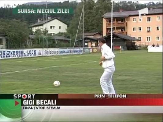 Gigi Becali este in stare de orice ca sa o bata pe Dinamo!