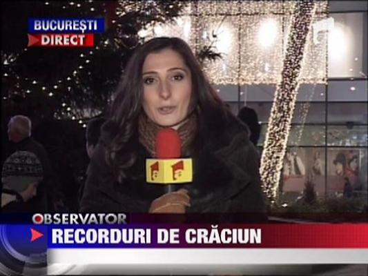 Capitala se pregateste de sarbatorile de iarna cu milioane de beculete colorate