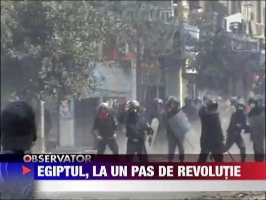 Egiptul, la un pas de revolutie