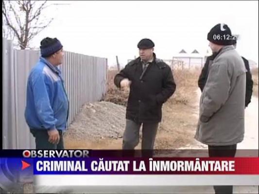 Criminalul calugarului decapitat cautat la inmormantare