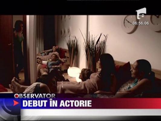 Raluca Lazarut debuteaza in actorie