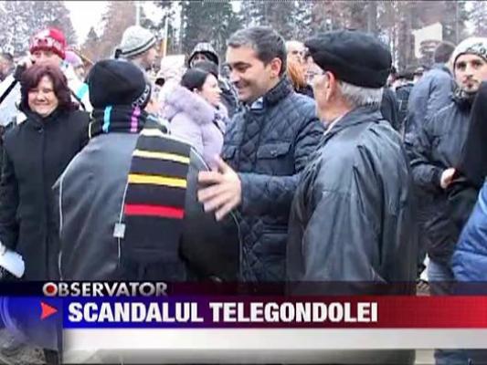 Scandal in jurul telegondolei din Sinaia