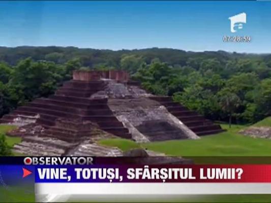 Apocalipsa din calendarul mayas revine in actualitate
