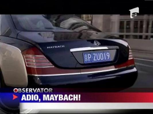 Mercedes-Bentz renunta la productia de automobile marca Maybach
