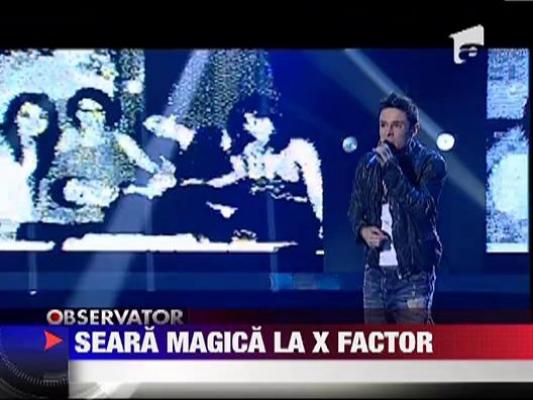 Seara magica la X Factor