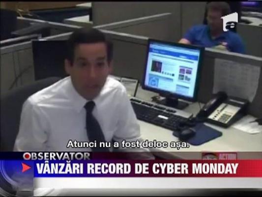 Vanzari record de Cyber Monday