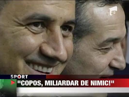 Gigi Becali spune ca ii este mila de amicul Copos