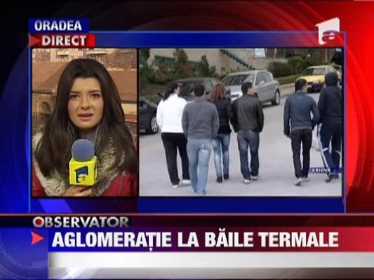 Aglomeratie la apele termale