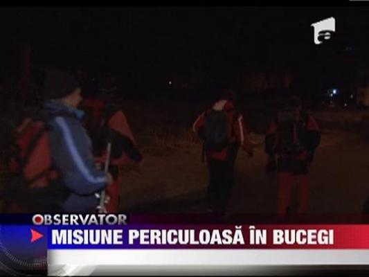 Misiune periculoasa in Bucegi