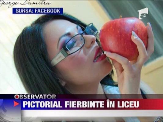 Pictorial fierbinte in liceu