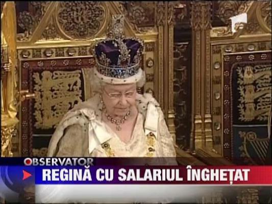 Regina Elisabeta are salariul inghetat pentru urmatorii 6 ani