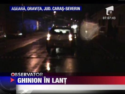 Accident spectaculos Oravita