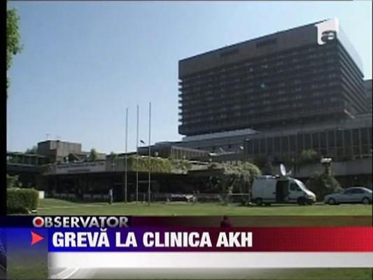 Greva la celebra clinica vieneza AKH