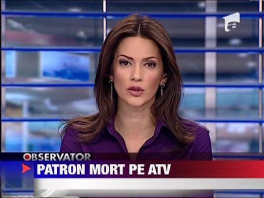 Patron mort pe ATV