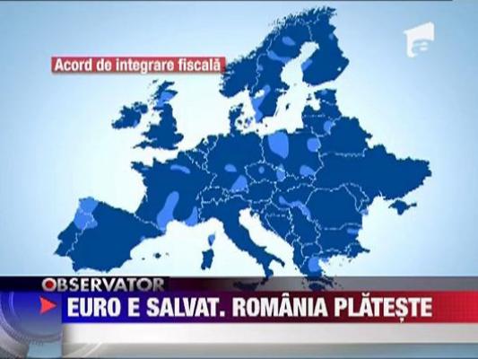 Europa a decis: euro va fi salvat dar 500 de milioane de oameni vor trai mai rau