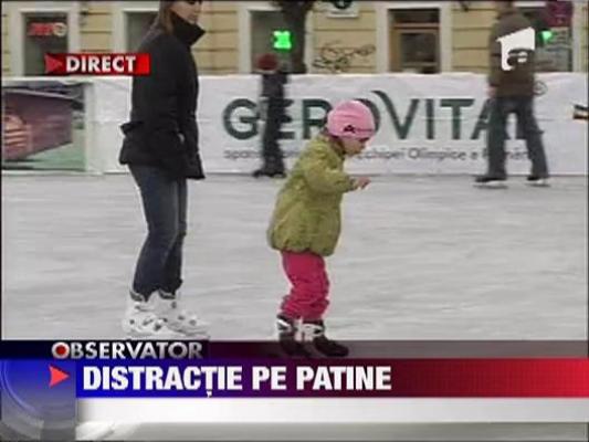 Cel mai mare patinoar mobil din tara