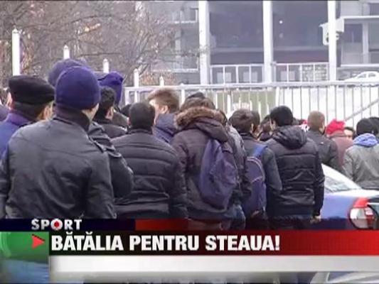 Coada la bilete la Steaua-Larnaca