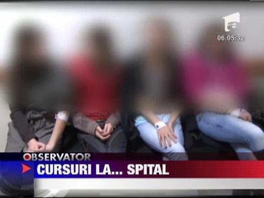 Laptele si cornul au bagat 8 elevi in spital