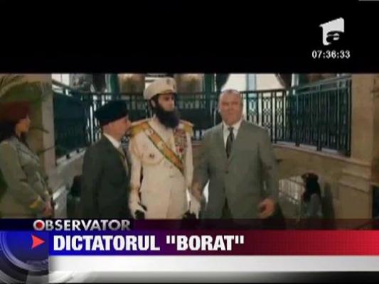 Interpretul celebrului Borat, in rolul lui Saddam Hussein