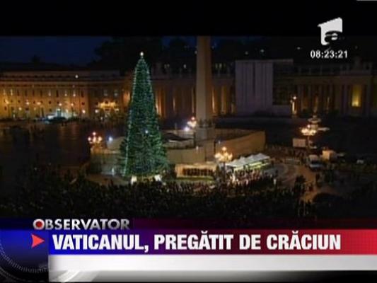 Vaticanul este pregatit pentru Craciun