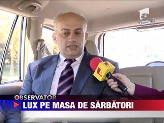 Lux pe masa de sarbatori