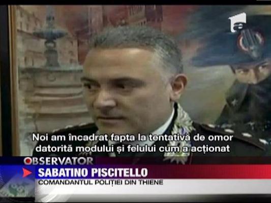 Roman acuzat de tentativa de omor in Italia