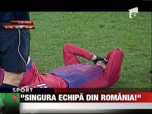 Gigi Becali: "Suntem singura echipa din Romania!"