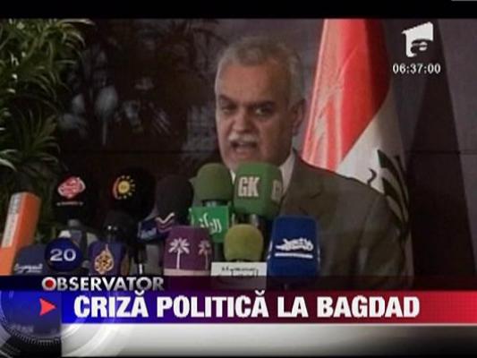 Criza politica la Bagdad