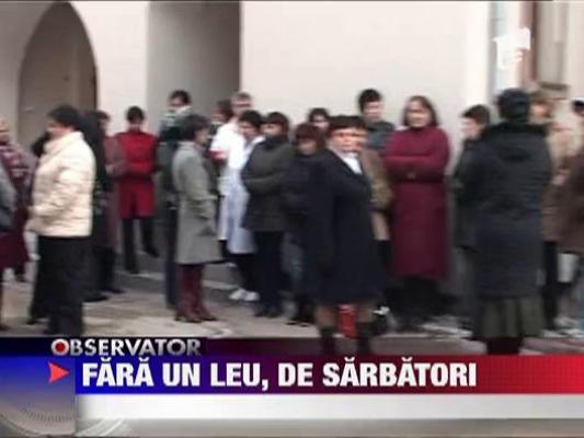 Protest la spitalui din Abrud
