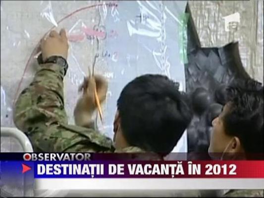 Topul destinatiilor de vacanta pentru 2012