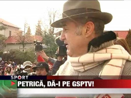 Petrica, ajutorul lui Mos Craciun Gigi Becali!