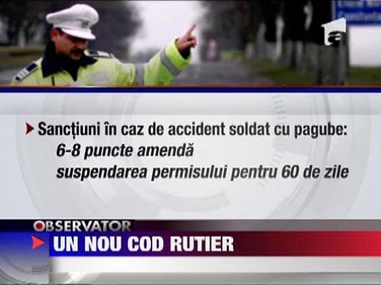 Amenzi de 7.000 de lei pentru depasirea vitezei cu mai mult de 60 km/h