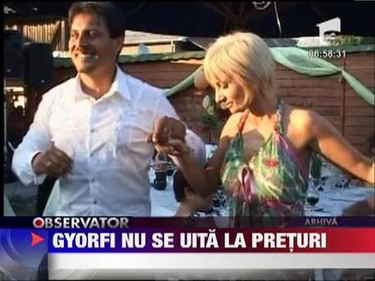 Daniela Gyorfi surprinsa intr-un magazin de tip discount