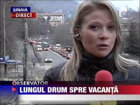 Aglomeratie pe Valea Prahovei