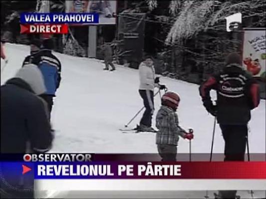 Romanii asteapta Revelionul pe partie