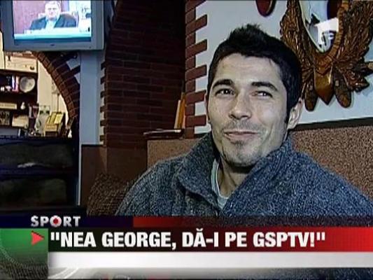 Ovidiu Herea ii face urari patronului George Copos