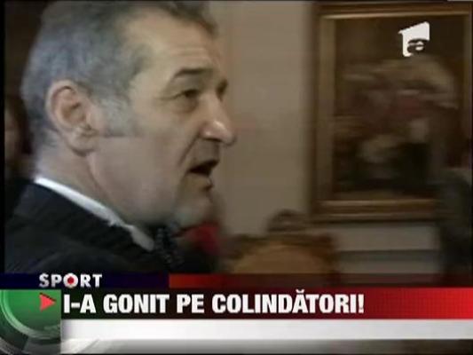 Gigi Becali nu primeste cu colindu'