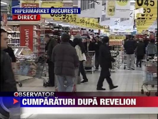 Cumparaturi dupa revelion