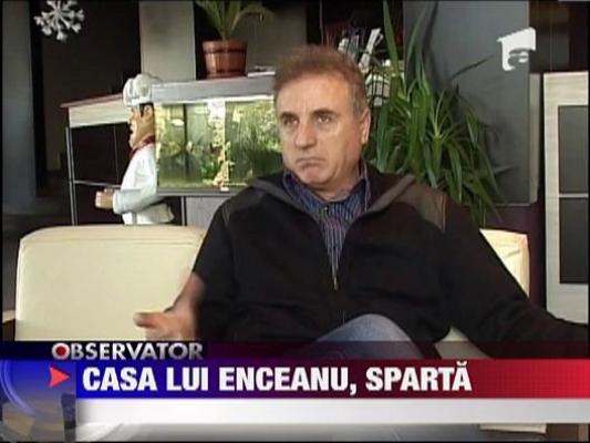 Casa lui Constantin Enceanu, sparta de hoti de Revelion!