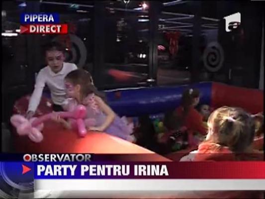 Irinel Columbeanu nu a ajuns la petrecerea Irinucai