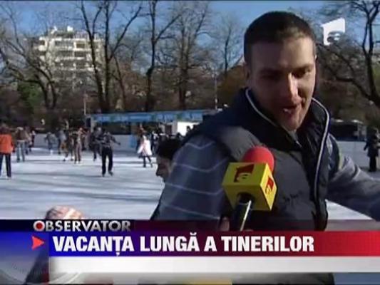 Vacanta nu s-a incheiat pentru tineri